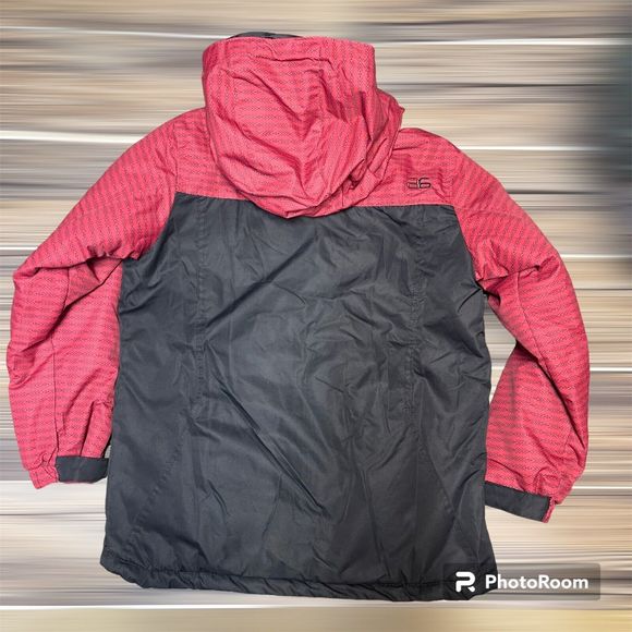 Arctix Slalom Insulated Winter Jacket Hooded Red/Black Boys M (10/12) NWT - Picture 9 of 9
